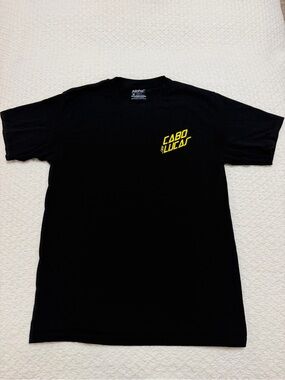 Aloha Brand Cabo San Lucas Black Short Sleeve T-shirt Size M